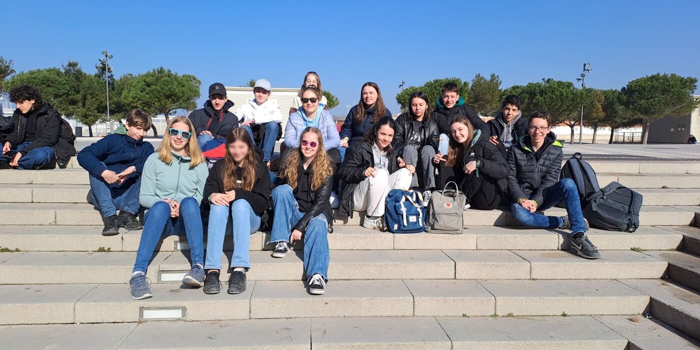 Gruppenfoto – Frankreichaustausch